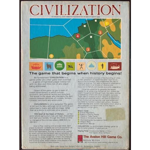 Civilization y Advanced Civilization con expansión Mapa Occidental [1]