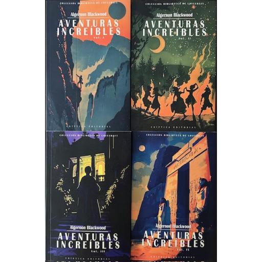 Pack Aventuras Increíbles (Biblioteca de Lovecraft 1-4) [0]