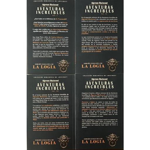Pack Aventuras Increíbles (Biblioteca de Lovecraft 1-4) [1]