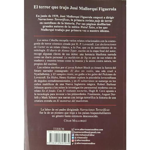Narraciones Terroríficas (los Mitos de Cthulhu) [1]