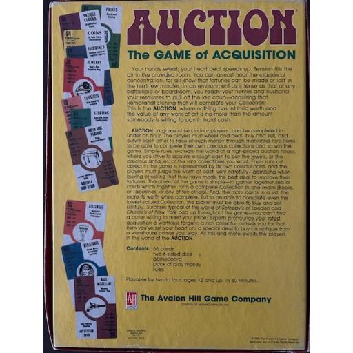 Auction: the game of acquisition [1]