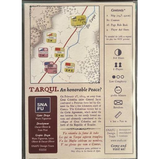 Tarqui, an honorable Peace? [3]