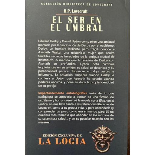 El Ser en el Umbral (Biblioteca de Lovecraft 9) [1]
