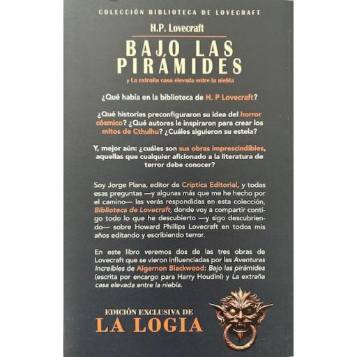Bajo las Pirámides y La extraña casa elevada entre la niebla (Biblioteca de Lovecraft 5) [1]
