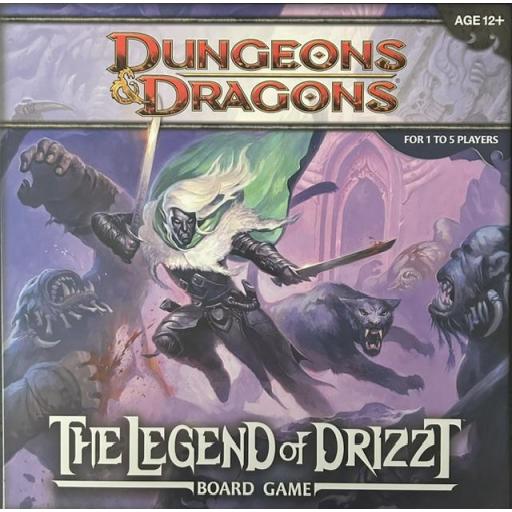 D&D The Legend of Drizzt Boardgame