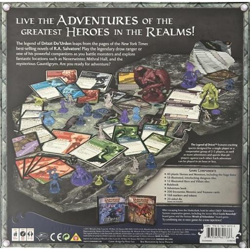 D&D The Legend of Drizzt Boardgame [1]