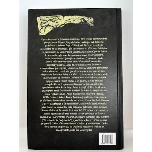 La Maldición de la Momia. Relatos de horror sobre el antiguo Egipto [1]