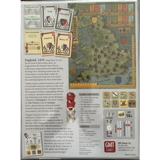 Plantagenet - Cousins war for England 1459-1485 Levy & Campaign series Vol. IV [1]
