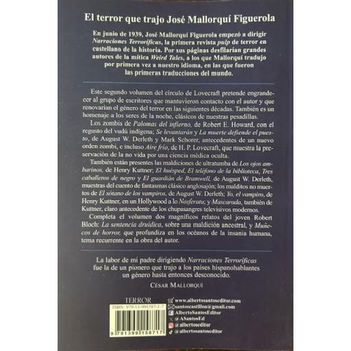Narraciones Terroríficas (el Círculo de Lovecraft, Seres de la noche) [1]