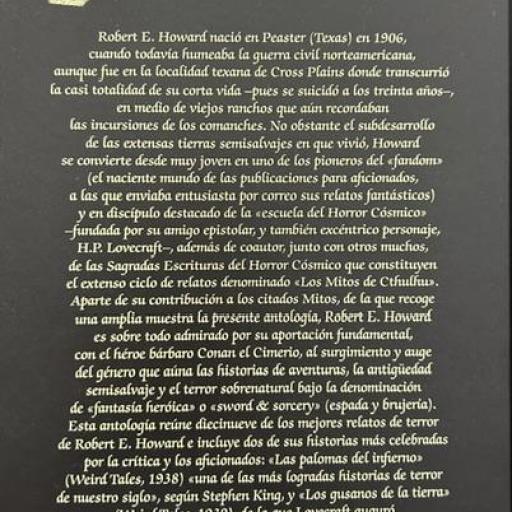 Los gusanos de la tierra y otros relatos de horror sobrenatural [1]