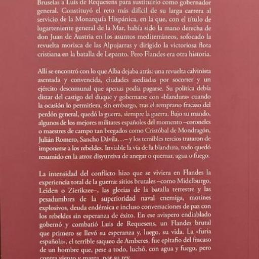 AGUA O FUEGO. Luis de Requesens en el avispero de Flandes [1]