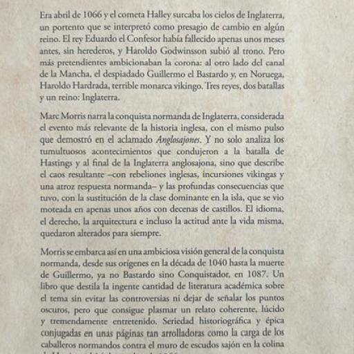 La Conquista Normanda de Inglaterra [1]