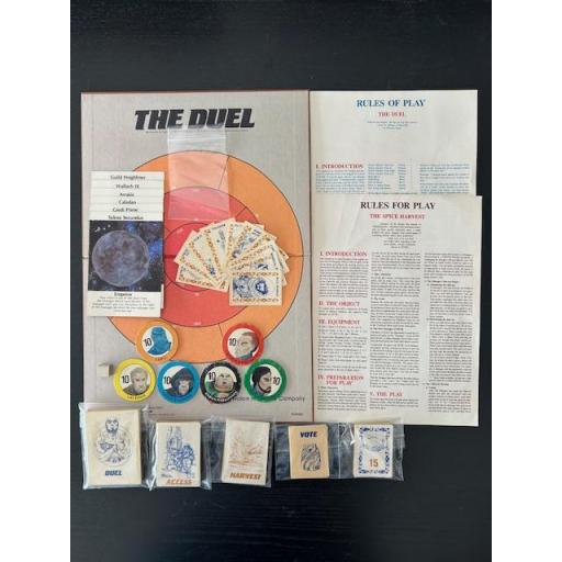 Dune, Avalon Hill, Expansiones THE DUEL y SPICE HARVEST y extras [5]