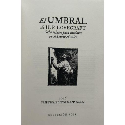 El Umbral de H. P. Lovecraft. Ocho relatos para iniciarse en el horror cósmico [3]