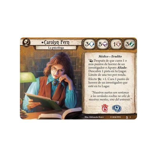 Arkham Horror LCG: Carolyn Fern - Mazo de Investigador [2]
