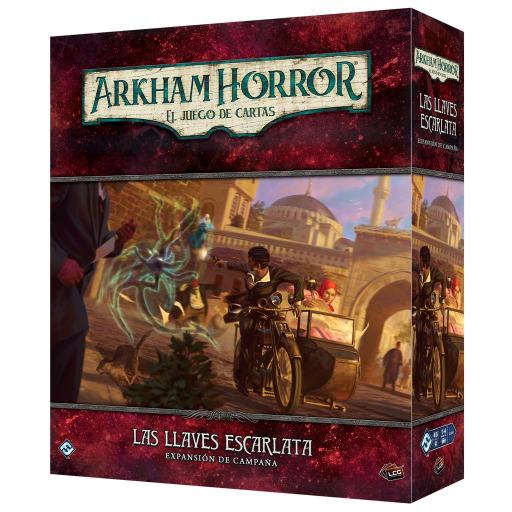 Arkham Horror LCG: Las Llaves Escarlata - Expansión de Campaña