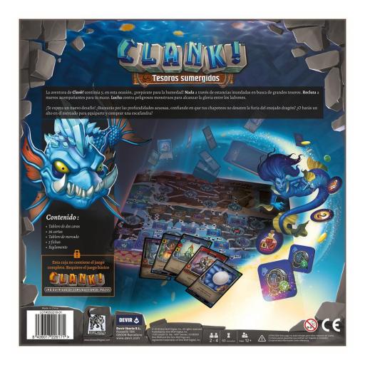 Pack Clank! y expansiones Tesoros Sumergidos y La Maldición de la Momia [4]