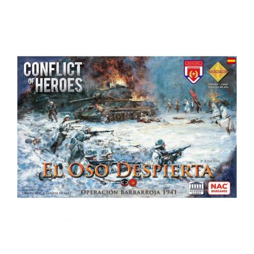 Conflict Of Heroes: El Oso Despierta (Tercera Edición) - Operación Barbarroja 1941 [0]