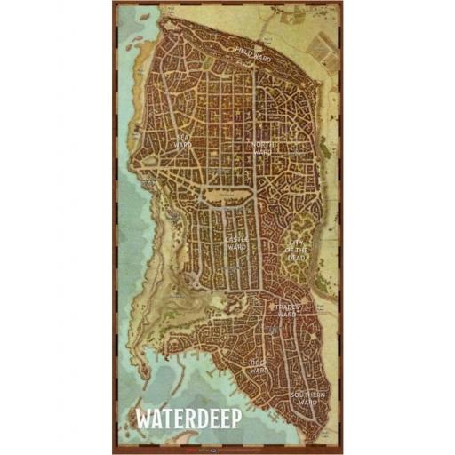 Dungeons & Dragons: Waterdeep Vinyl Game Mat (español)