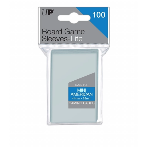 Fundas Lite Mini 41mm x 63mm American Board Game Sleeves 100ct (100 fundas) Ultra Pro