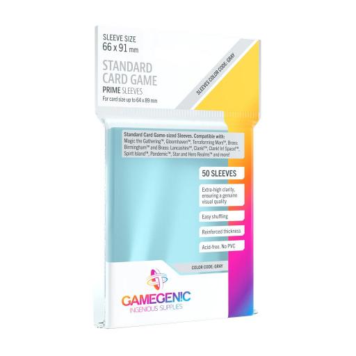 Prime Standard Card Game Sleeves 66x91 mm (50)