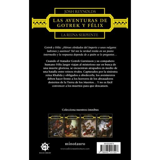 Las aventuras de Gotrek y Félix: La Reina Serpiente [1]