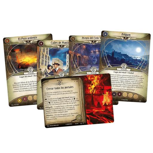 Arkham Horror LCG: La guerra de los Dioses Exteriores - Pack de escenario [1]