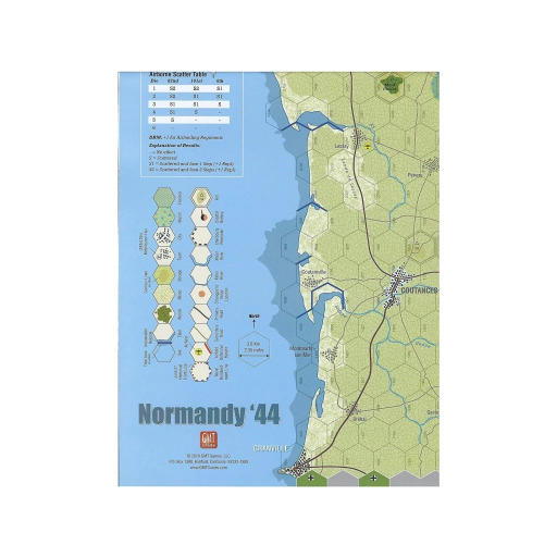 Normandy '44: Mounted Map + 3" Box [1]