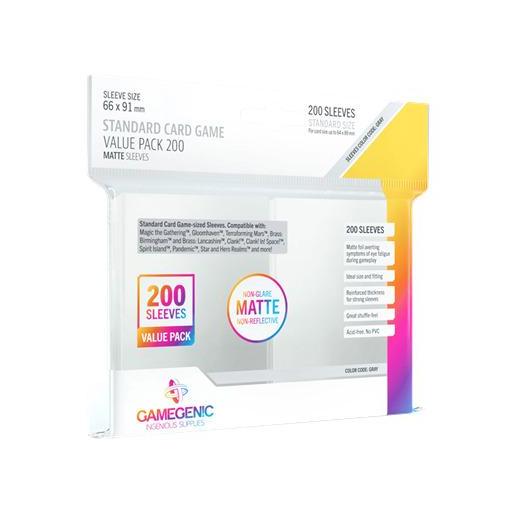 Matte Standard Card Game Value Pack (200) [0]
