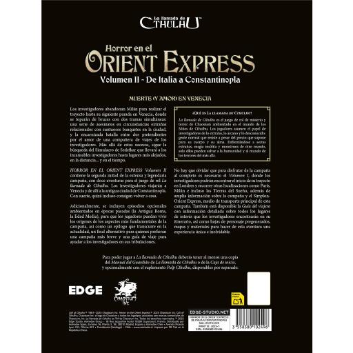 Horror en el Orient Express - Volumen II [2]