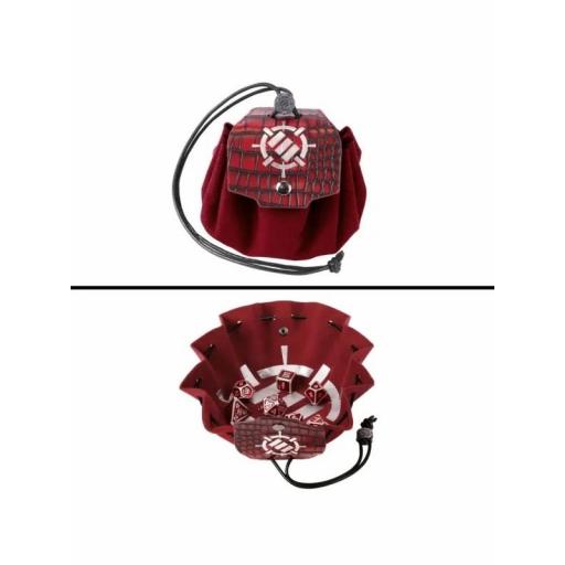 Set Dados Metal D&D Bandeja 2en1 (Edición Coleccionista Roja) - Enhance Gaming [2]