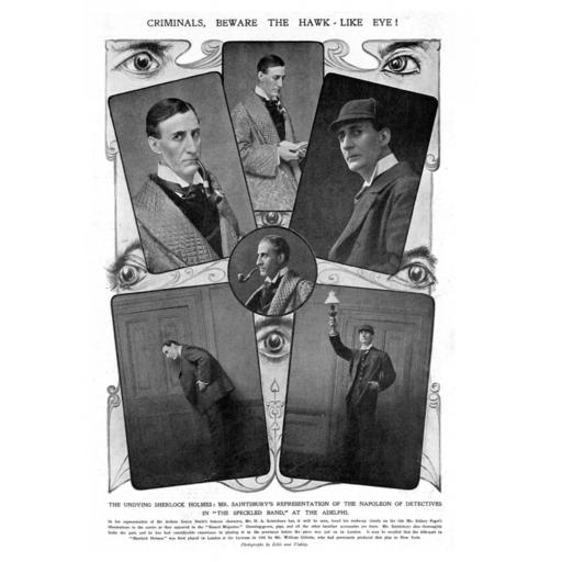 Sherlock Holmes en el cine, el cómic y la televisión. [1]