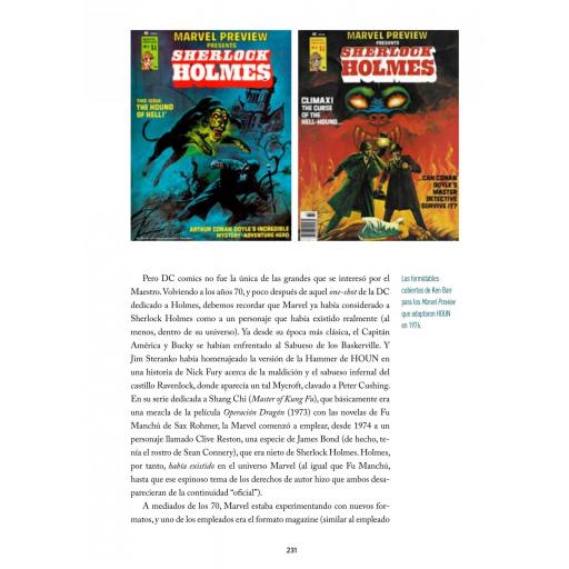 Sherlock Holmes en el cine, el cómic y la televisión. [6]
