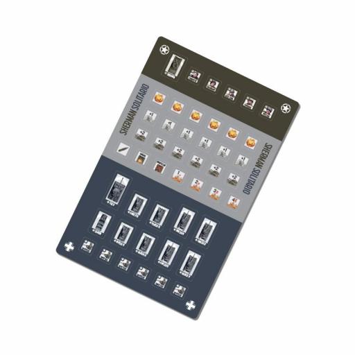 Sherman Solitario + Plancha de fichas + extras edición Verkami [2]