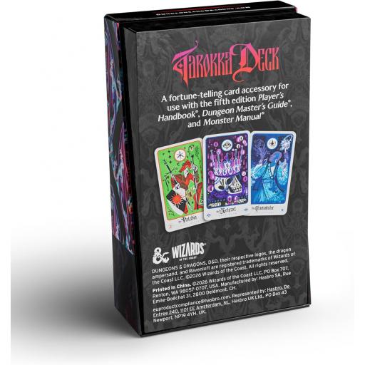 D&D Ravenloft: The Horrors Within - Tarokka Deck (2026 Updated Deck) [1]