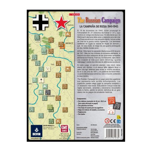 The Russian Campaign - 5ª Edición Deluxe (Español) [2]