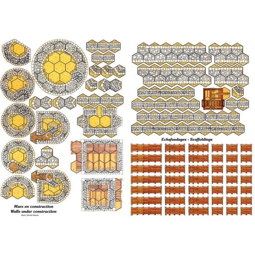 Walls and Scaffolding V2, complementos para la Saga Normanda