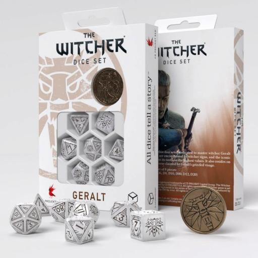 The Witcher Dice Set. Geralt - The White Wolf [1]