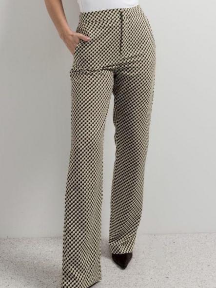 Pantalon geometricos