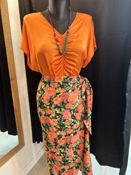 Blusa mandarina