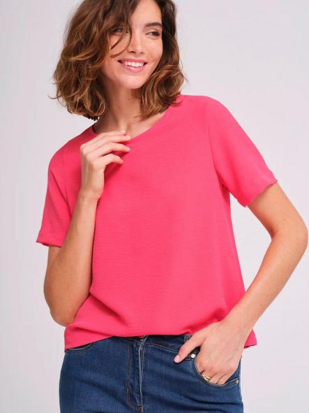 Blusa botones espalda