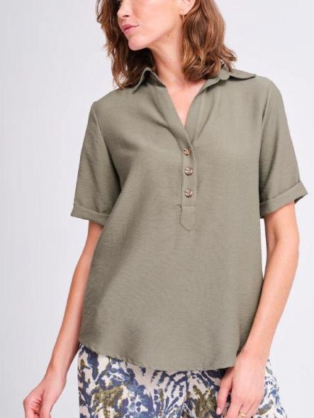 Blusa pico botones [1]
