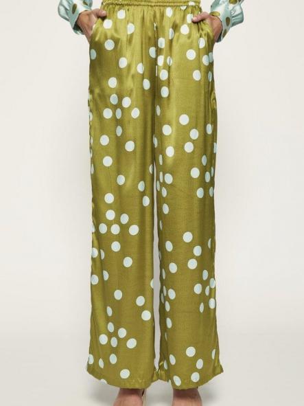 Pantalon satinado topos [1]