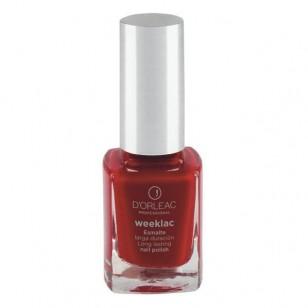 Esmalte de uñas Weeklac Nº5 Rojo D'Orleac - Larga duración