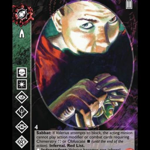 Crypt - Valerius Maior, Hell's Fool (Adv) [4] - Tremere antitribu