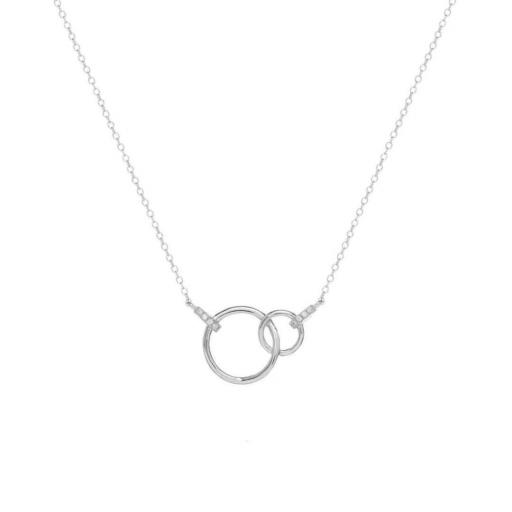 Colgante doble circulo Lineargent para mujer [0]