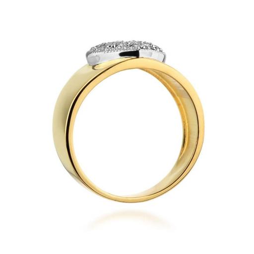 Anillo Amore Diamantes 0,26 ct Oro 14K [2]