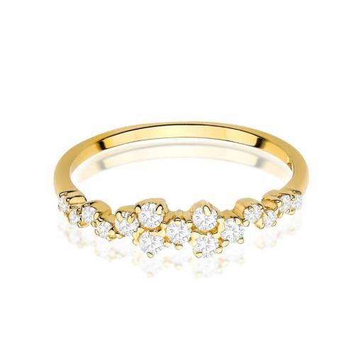 Anillo Bellissima Diamantes 0,33 ct en Oro 14K [1]