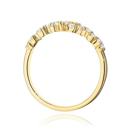 Anillo Bellissima Diamantes 0,33 ct en Oro 14K [2]