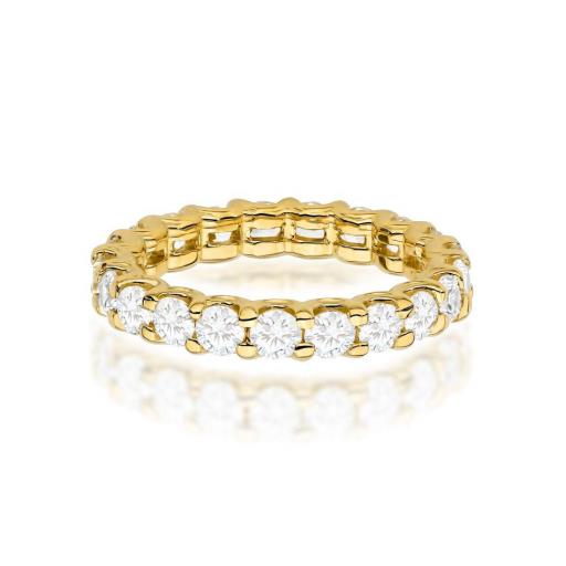 Anillo Celeste Diamantes 3,20–3,80 ct en Oro 14K [2]